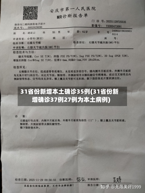 31省份新增本土确诊35例(31省份新增确诊37例27例为本土病例)