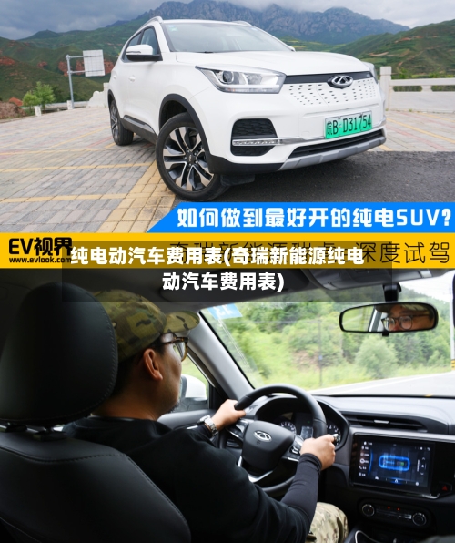 纯电动汽车费用表(奇瑞新能源纯电动汽车费用表)