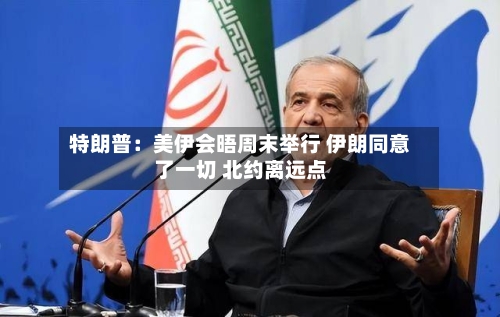 特朗普：美伊会晤周末举行 伊朗同意了一切 北约离远点-第3张图片