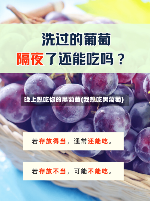 晚上想吃你的黑葡萄(我想吃黑葡萄)-第2张图片