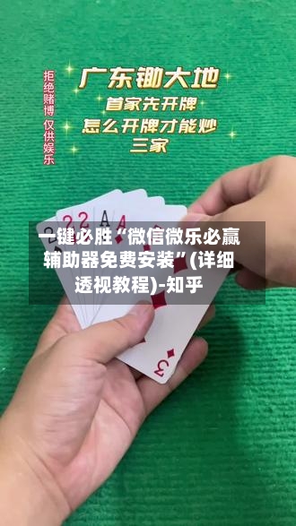 一键必胜“微信微乐必赢辅助器免费安装”(详细透视教程)-知乎