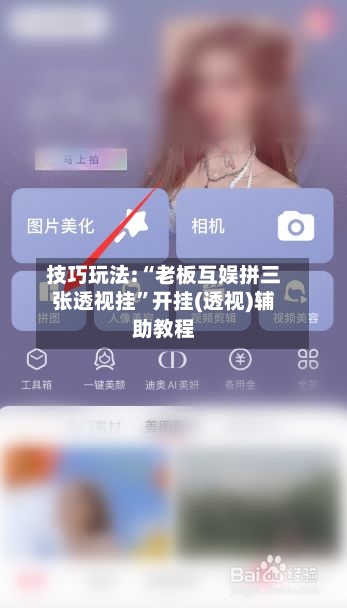 技巧玩法:“老板互娱拼三张透视挂”开挂(透视)辅助教程-第2张图片