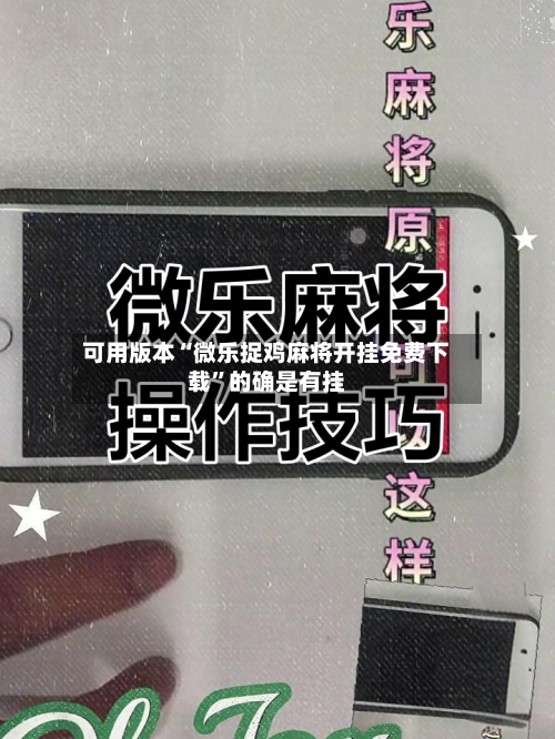 可用版本“微乐捉鸡麻将开挂免费下载	”的确是有挂-第2张图片