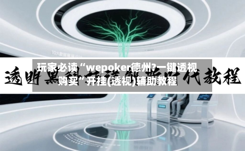 玩家必读“wepoker德州?一键透视购买”开挂(透视)辅助教程-第2张图片