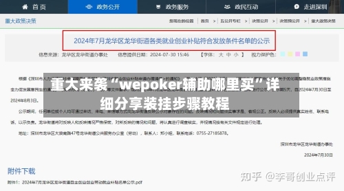 重大来袭“wepoker辅助哪里买”详细分享装挂步骤教程-第2张图片