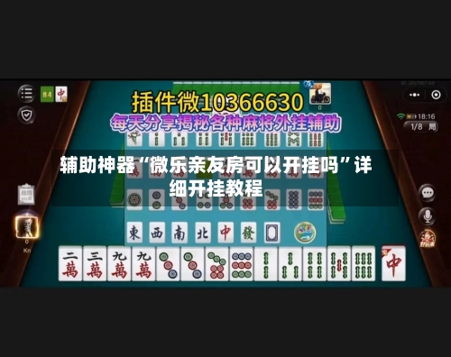 辅助神器“微乐亲友房可以开挂吗”详细开挂教程-第3张图片