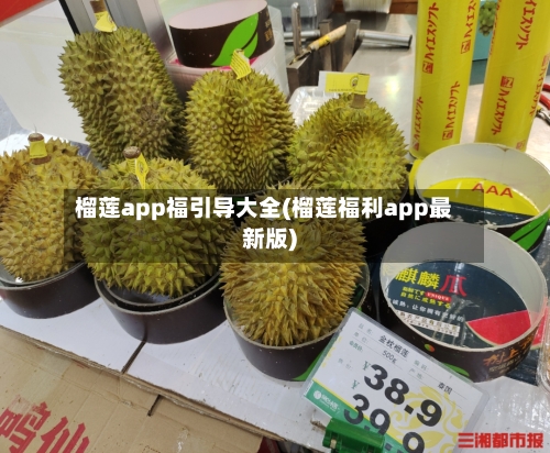 榴莲app福引导大全(榴莲福利app最新版)