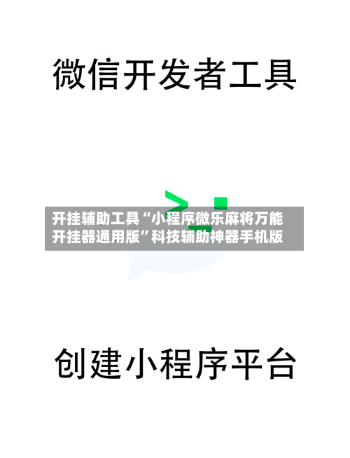 开挂辅助工具“小程序微乐麻将万能开挂器通用版”科技辅助神器手机版-第3张图片