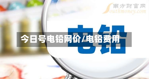 今日号电铅网价/电铅费用-第3张图片