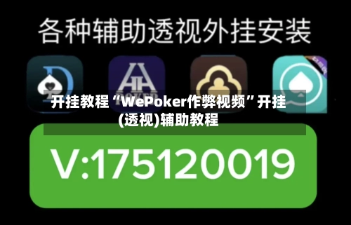 开挂教程“WePoker作弊视频”开挂(透视)辅助教程-第3张图片