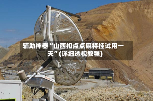 辅助神器“山西扣点点麻将挂试用一天	”(详细透视教程)-第3张图片