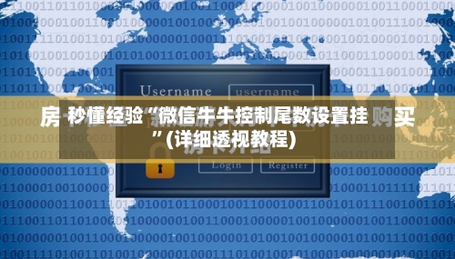 秒懂经验“微信牛牛控制尾数设置挂”(详细透视教程)-第2张图片