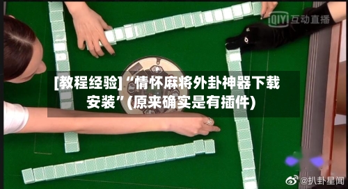 [教程经验]“情怀麻将外卦神器下载安装”(原来确实是有插件)