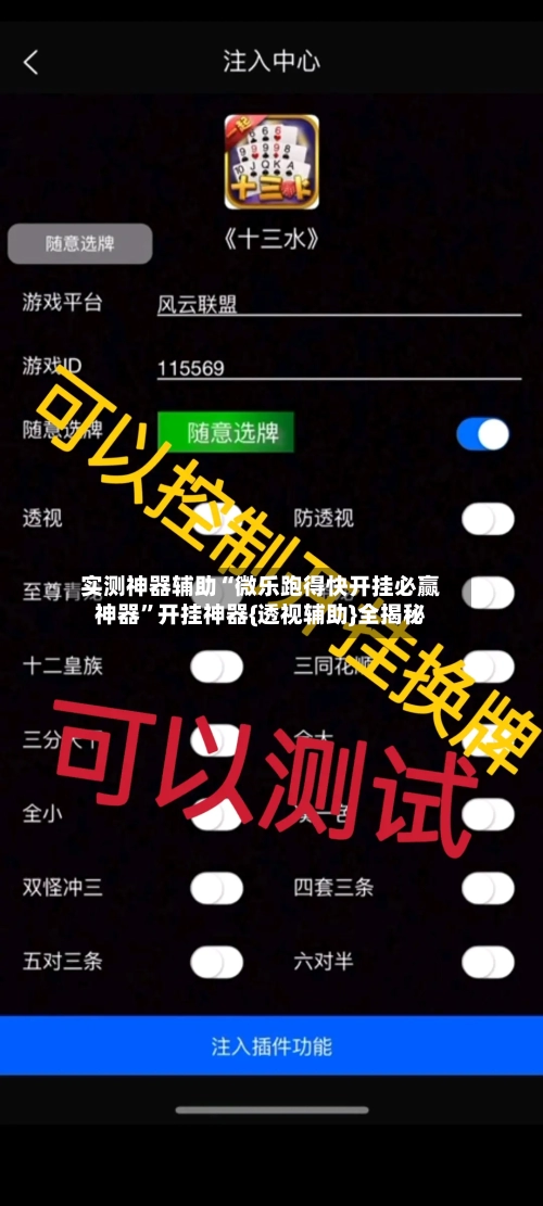 实测神器辅助“微乐跑得快开挂必赢神器”开挂神器{透视辅助}全揭秘-第2张图片