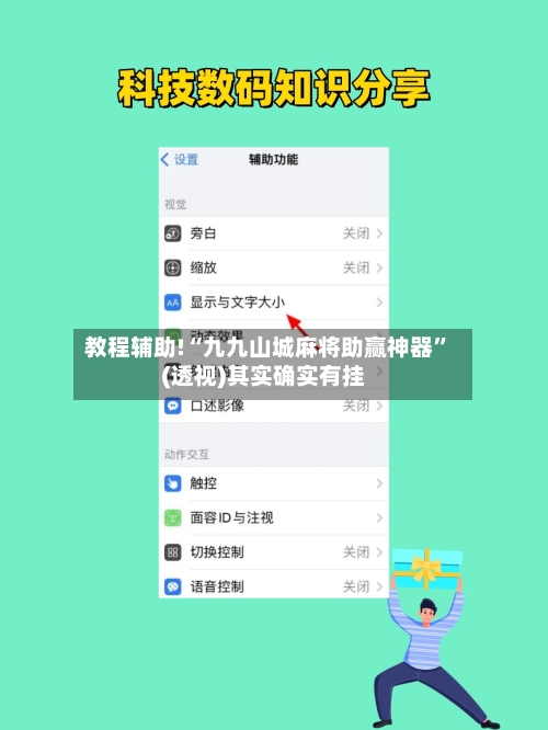 教程辅助!“九九山城麻将助赢神器	”(透视)其实确实有挂-第2张图片