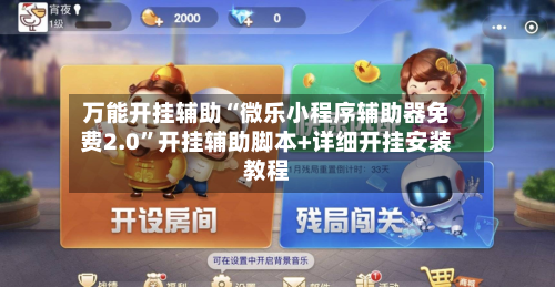 万能开挂辅助“微乐小程序辅助器免费2.0	”开挂辅助脚本+详细开挂安装教程-第2张图片