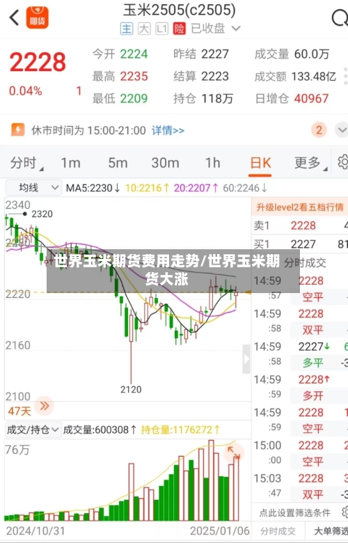 世界玉米期货费用走势/世界玉米期货大涨-第2张图片