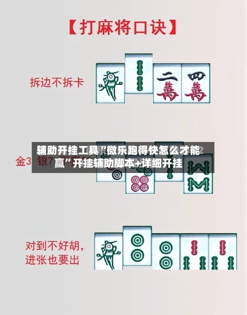 辅助开挂工具“微乐跑得快怎么才能赢”开挂辅助脚本+详细开挂