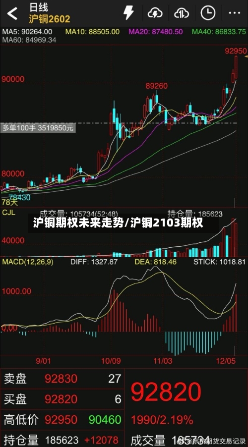 沪铜期权未来走势/沪铜2103期权