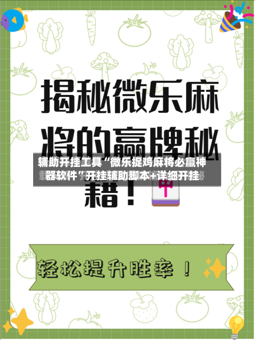 辅助开挂工具“微乐捉鸡麻将必赢神器软件	”开挂辅助脚本+详细开挂-第2张图片