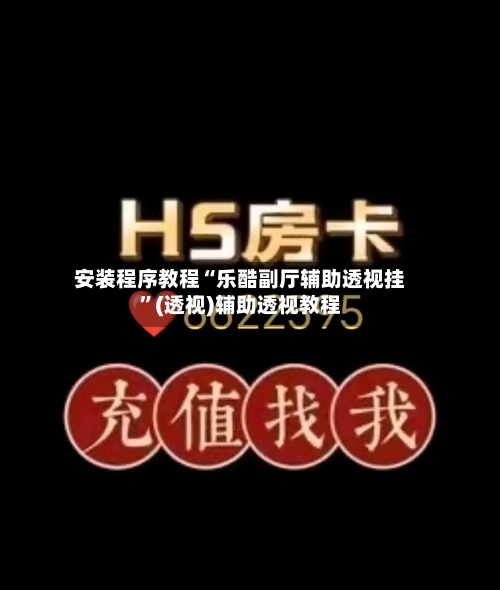 安装程序教程“乐酷副厅辅助透视挂”(透视)辅助透视教程-第3张图片