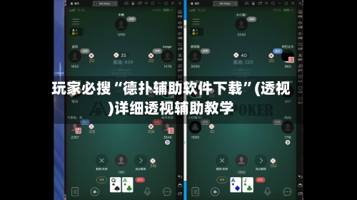 玩家必搜“德扑辅助软件下载	”(透视)详细透视辅助教学-第2张图片