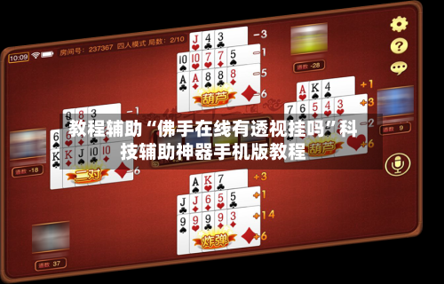 教程辅助“佛手在线有透视挂吗”科技辅助神器手机版教程
