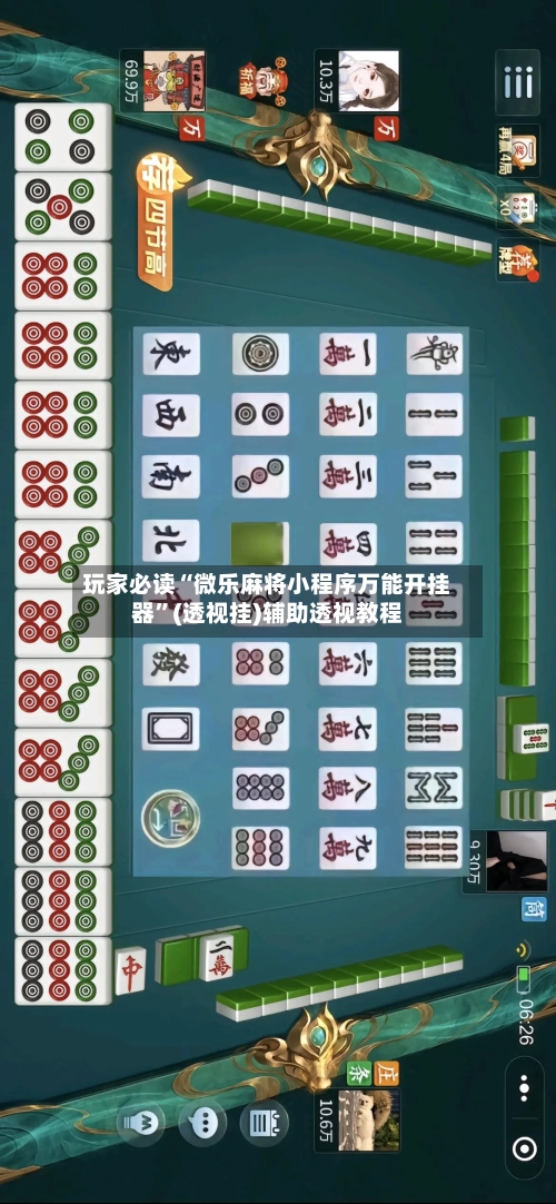 玩家必读“微乐麻将小程序万能开挂器”(透视挂)辅助透视教程-第2张图片