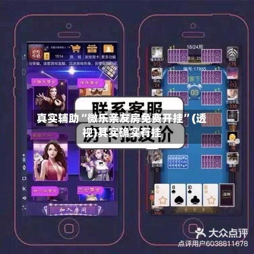 真实辅助“微乐亲友房免费开挂	”(透视)其实确实有挂-第2张图片