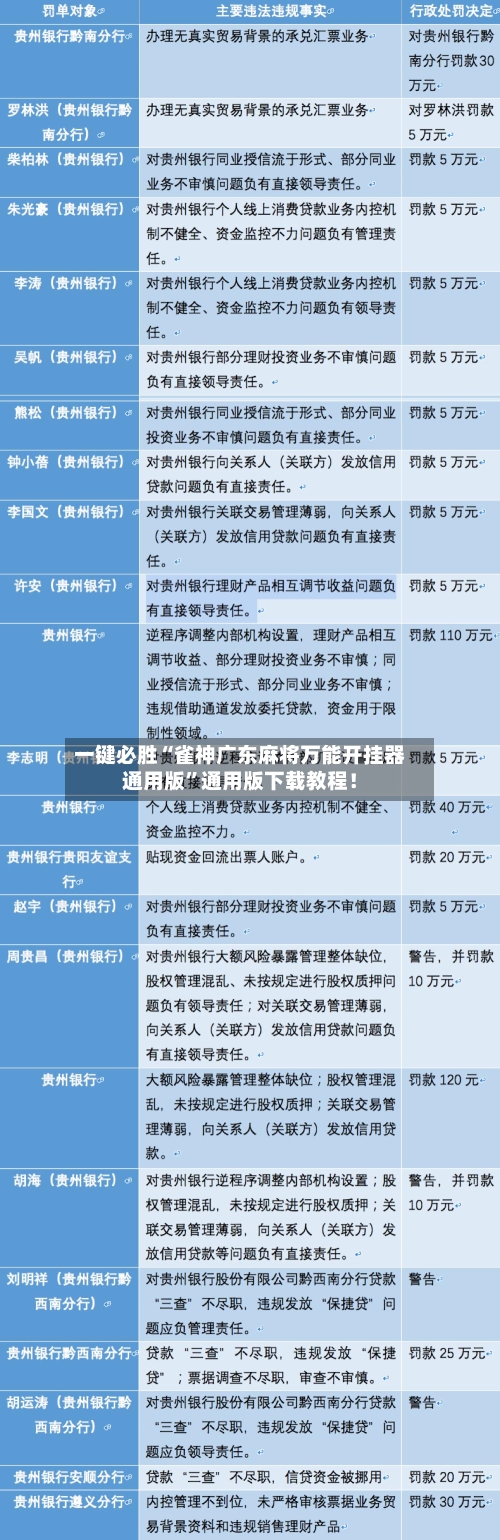 一键必胜“雀神广东麻将万能开挂器通用版	”通用版下载教程！-第2张图片