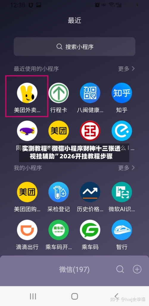 实测教程”微信小程序财神十三张透视挂辅助	”2026开挂教程步骤-第3张图片