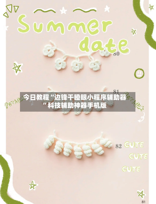 今日教程“边锋干瞪眼小程序辅助器”科技辅助神器手机版