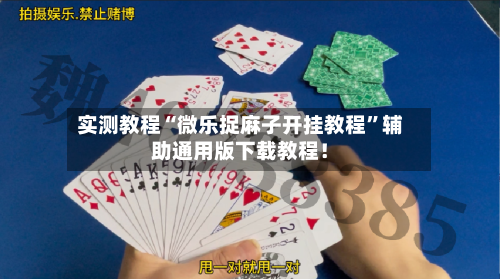 实测教程“微乐捉麻子开挂教程”辅助通用版下载教程！-第2张图片