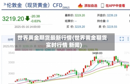 世界黄金期货最新行情(世界黄金期货实时行情 新闻)-第2张图片