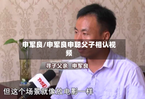 申军良/申军良申聪父子相认视频-第2张图片
