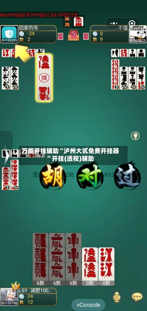 万能开挂辅助“泸州大贰免费开挂器”开挂(透视)辅助-第2张图片