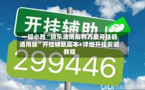 一键必胜“微乐湖南麻将万能开挂器通用版”开挂辅助脚本+详细开挂安装教程-第3张图片