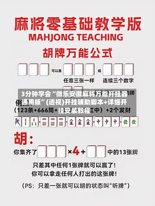 3分钟学会“微乐安徽麻将万能开挂器通用版	”(透视)开挂辅助脚本+详细开挂安装教程-第2张图片