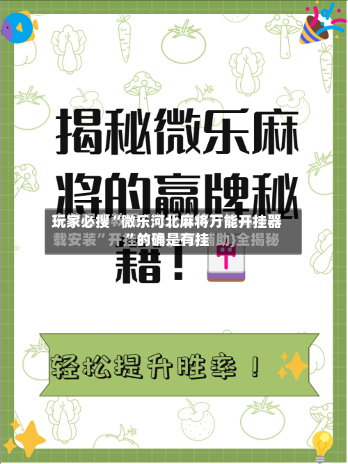 玩家必搜“微乐河北麻将万能开挂器”的确是有挂-第2张图片