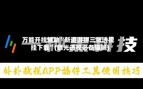 万能开挂辅助“新道游拼三张透视挂下载”(曝光透视必备猫腻)-第3张图片