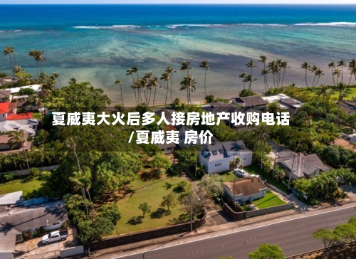 夏威夷大火后多人接房地产收购电话/夏威夷 房价-第3张图片