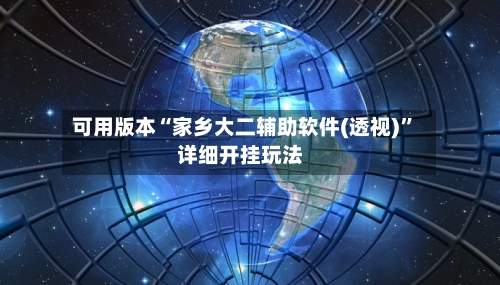 可用版本“家乡大二辅助软件(透视)”详细开挂玩法