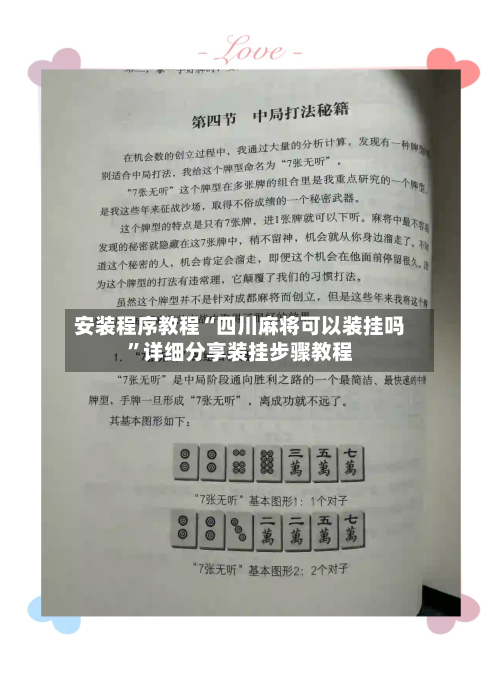安装程序教程“四川麻将可以装挂吗”详细分享装挂步骤教程-第3张图片