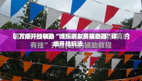 万能开挂辅助“微乐亲友房辅助器	”详细开挂玩法-第2张图片