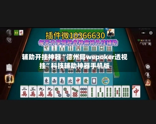 辅助开挂神器“德州局wepoker透视挂”科技辅助神器手机版-第3张图片
