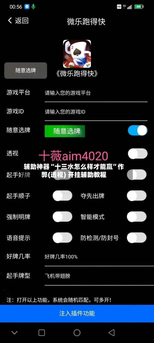 辅助神器“十三水怎么样才能赢	”作弊(透视) 开挂辅助教程-第3张图片