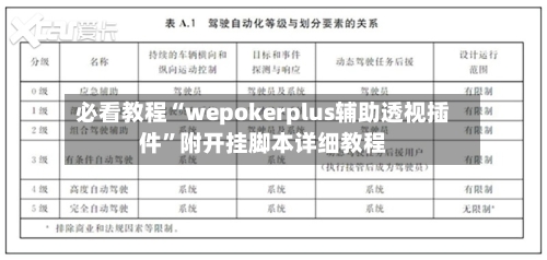 必看教程“wepokerplus辅助透视插件	”附开挂脚本详细教程-第2张图片