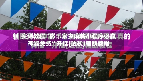 实测教程“微乐家乡麻将小程序必赢神器免费”开挂(透视)辅助教程