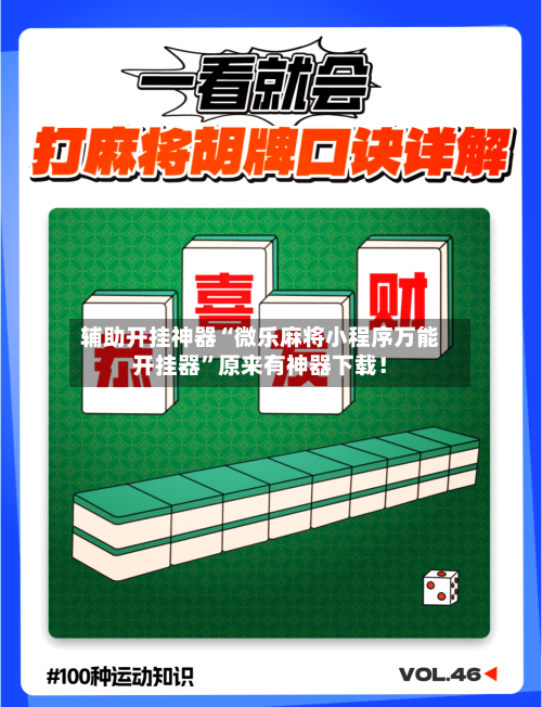 辅助开挂神器“微乐麻将小程序万能开挂器”原来有神器下载！-第3张图片