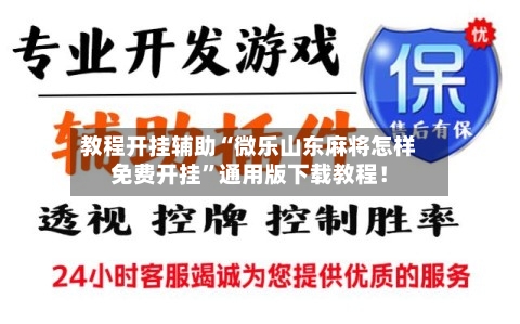 教程开挂辅助“微乐山东麻将怎样免费开挂”通用版下载教程！-第2张图片